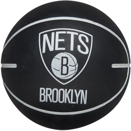 Wilson Nba Dribbler Brooklyn Nets Mini Ball Wtb1100Pdqbro Piłka Czarne