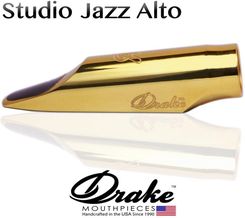 Zdjęcie Ustnik do saksofonu altowego Drake Studio Jazz Metal Gold Plated SJM GP 8 - Proszowice