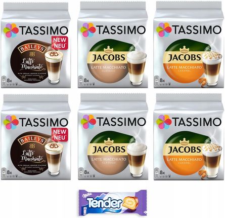 Jacobs Kapsułki Tassimo I Baileys Latte 5+1 