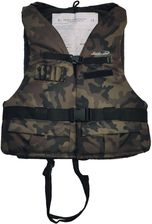 Zdjęcie Olimp Kamizelka Asekuracyjna Wędkarska Moro Z Kieszeniami Do Kajaka Łódki Brązowy Khaki - Nowe Miasteczko