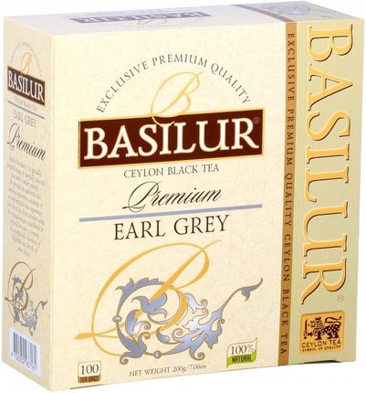 Basilur Earl Grey Premium herbata czarna 100 torbk