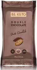 Zdjęcie BeKeto Keto Baton, Podwójna Czekolada - 40 g - - Kłobuck