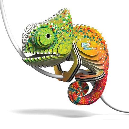 Eugy Kameleon Układanka 3D, Puzzle Przestrzenne Dla Dzieci