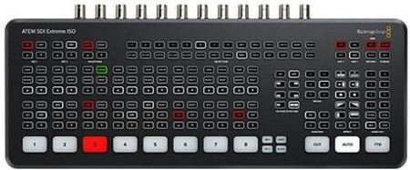 Blackmagic Design ATEM SDI Extreme ISO | Mikser wideo 1080p, 8-kanałowy, SDI, streaming USB-C, x2 SDI OUT, x2 Audio Mini Jack In