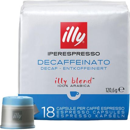 Illy IperEspresso Decaffeinato w kapsułkach kawowych 18 szt