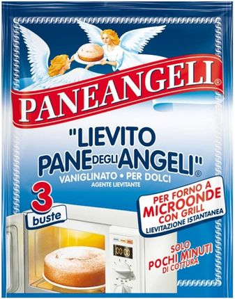 Paneangeli lievito Pane Degli Angeli Vaniglinato Per Forno A Microonde  Con Grill 3 X 12 G -  