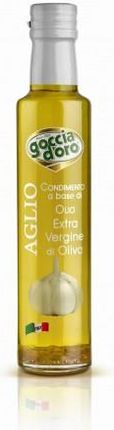 Goccia D'Oro Oliwa z oliwek z pierwszego tłoczenia smakowa czosnek 250 ml