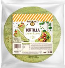 Zdjęcie Dan Cake Tortilla Szpinakowa 4 Sztuki 240g - Miechów