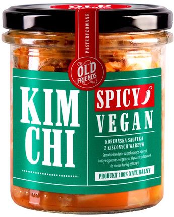 Fabryka 111 Old Friends KIMCHI Spicy Vegan świeże, pasteryzowane 280g