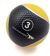 Yakimasport Piłka Lekarska 3 Kg Czarny Żółty