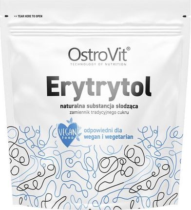 Ostrovit Erytrytol 1kg Erytrol Naturalny