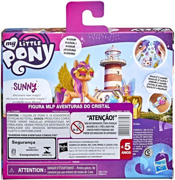 Hasbro My Little Pony - A New Generation Crystal Adventures Sunny Starscout F3803 - zdjęcie 4 Hasbro My Little Pony - A New Generation Crystal Adventures Sunny Starscout F3803