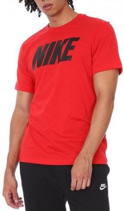 Nike t-shirt męski czerwony Nsw Tee Icon Block DC5092-657