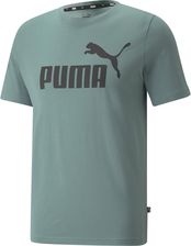 Koszulka męska Puma ESS LOGO niebieska 58666750