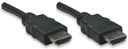 Manhattan Kabel Hdmi/Hdmi V1.3 M/M Ethernet Czarny 3M