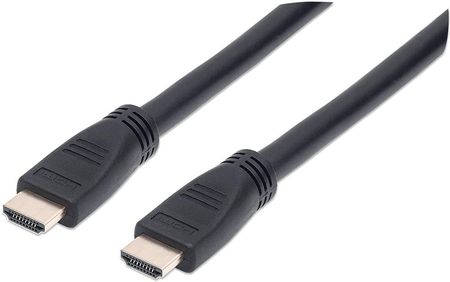 Manhattan Kabel Hdmi/Hdmi V2.0 M/M Ethernet 3D4K Czarny Cl3 10M