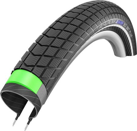 Schwalbe Big Ben Plus Clincher Tyre 29X2.15 Performance Snakeskin Greenguard Reflex Czarny 55-622 29X2 15 2022