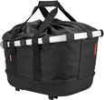 KLICKfix Koszyk rowerowy GT, czarny, wymiary: 33 x 27 x 42 cm