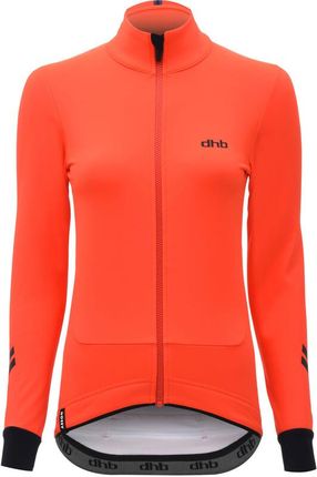 Dhb Aeron Deep Winter Softshell Jacket Women Pomarańczowy 2022