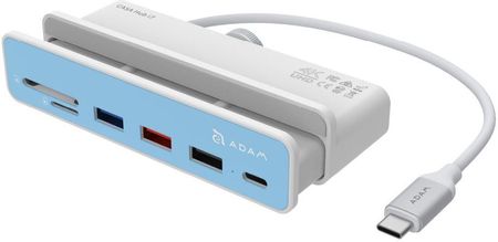 Adam Elements CasaHub i7 - USB-C 3.1 x 1 ; USB-A 3.1 x 2; USB-A 2.0 x 1 ; HDMI; SD ; MicroSD
