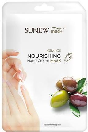 Sunew Med+, odżywcza maska do dłoni z rękawiczkami, olej jojoba, 36 g