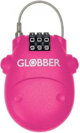Globber Lock Zapięcie Zabezpieczające Linka Kłódka Na Szyfr 532 110 Różowe