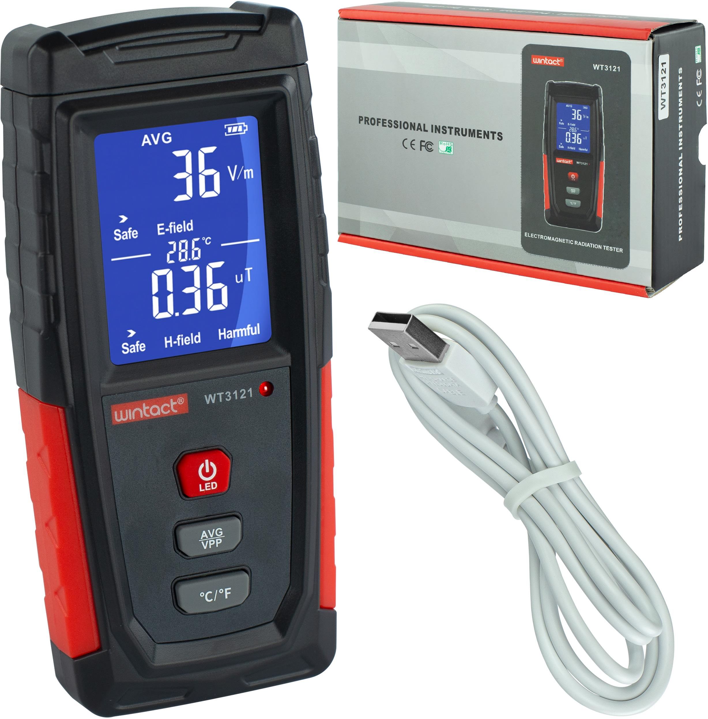Wintact Benetech Miernik Pola Elektromagnetycznego WT3121 - - Opinie i ...