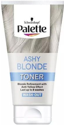 Schwarzkopf & Henkel Palette Toner Ashy Blonde Do Włosów Blond Popielaty Efekt 150 ml