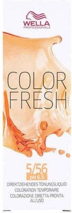 Wella Koloryzacja Półtrwała Color Fresh Nº 5.56 (75 Ml)