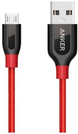 Anker Kabel Powerline+ Micro Usb 3Ft Czerwony