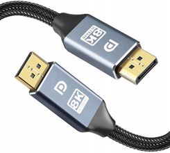 Przewód 2X Displayport 1.4 Dp 8K 60Hz 4K 3M