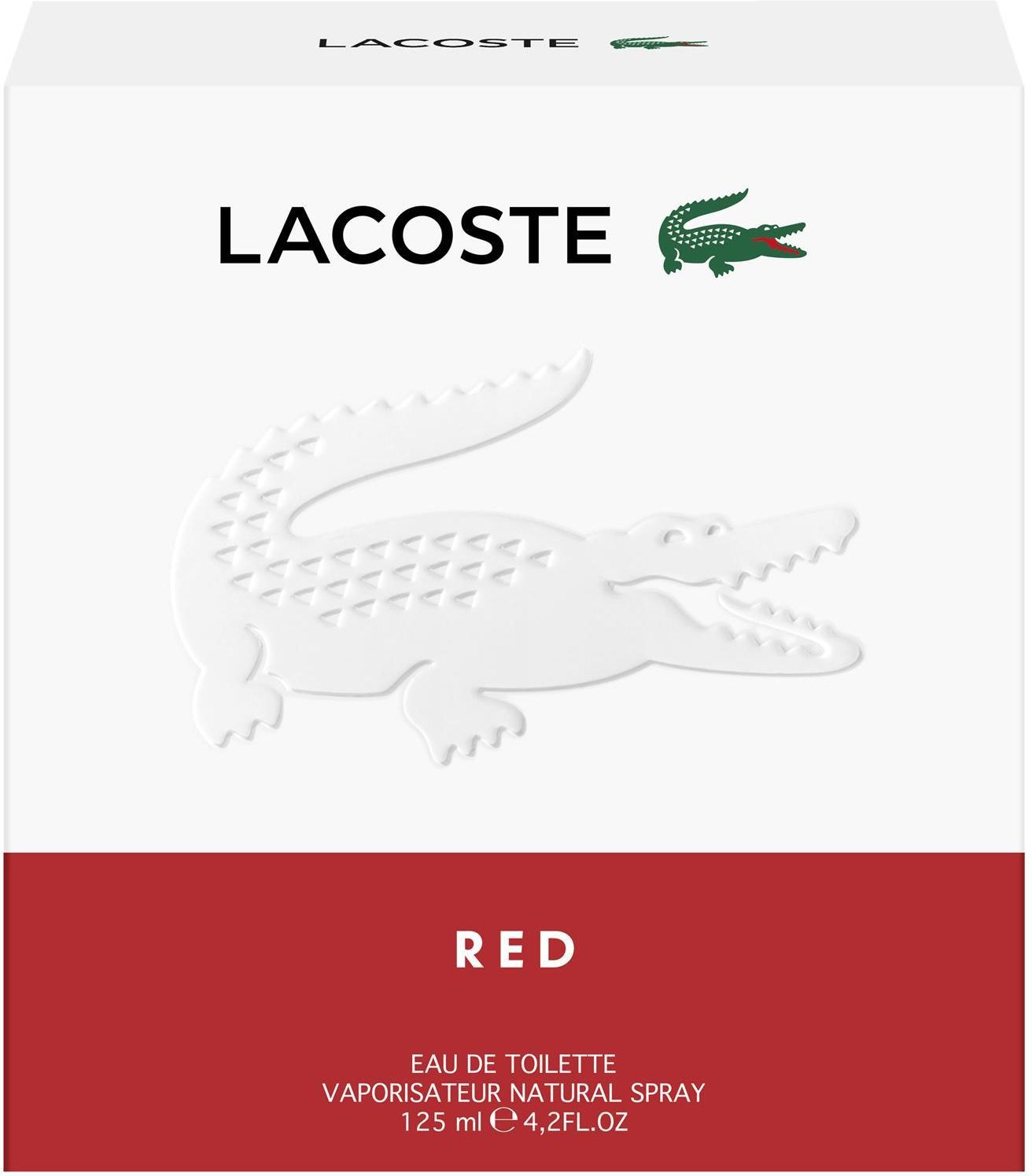 Lacoste 125 cheap ml red