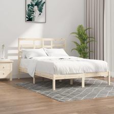 vidaXL Rama Łóżka Lite Drewno 150X200 Cm King Size 3105800 - zdjęcie 1