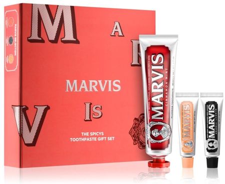 Marvis The Spicys Toothpaste Gift Set Zestaw Upominkowy Do Zębów  85Ml+2x10Ml
