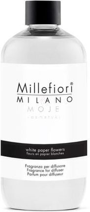 Millefiori Milano White Paper Flowers Uzupełniacz Do Pałeczek Zapachowych 500 Ml 13272
