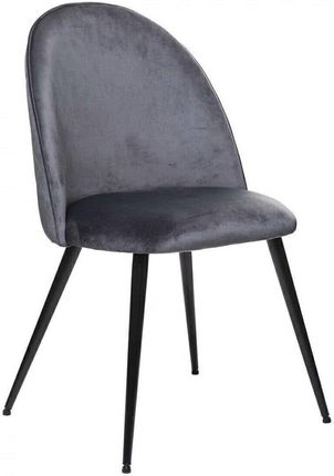 Krzesło Slano Velvet Szare 85678
