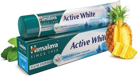Himalaya Active White Herbal  Żel Wybielający Do Mycia Zębów 75 Ml