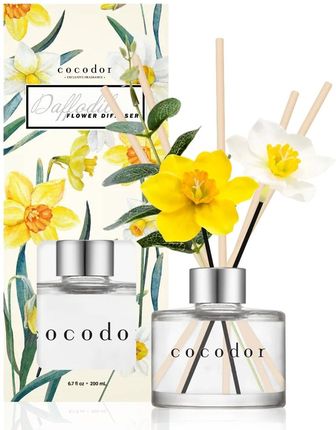 Cocodor Dyfuzor Zapachowy Szklany Vanilla And Sandalwood Daffodil 200 Ml 150541