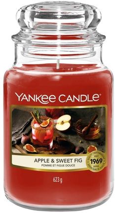 Yankee Candle Świeca Zapachowa W Słoiku Apple & Sweet Fig 623 G 7603462179548