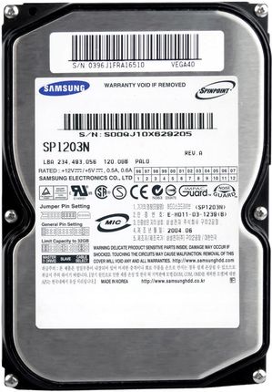 Samsung SpinPoint P80 120GB (SP1203N)