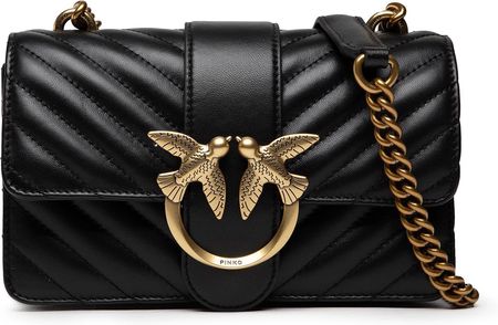 Torebka PINKO Love Mini Icon Chevron Cl AI 22-23 PLTT 1P22UJ