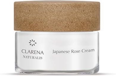Clarena Krem Japanese Rose Cream z różą japońską dla cery dojrzałej i wrażliwej na dzień i noc 50ml