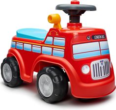 Falk Jeździk London Bus Czerwony Z Klaksonem