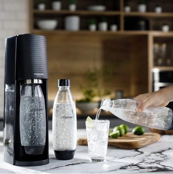 Sodastream Terra Czarny + 3 Butelki + 2 Syropy Pepsi 1012813481