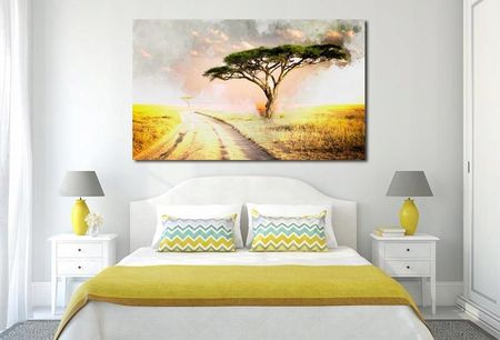 Obraz Drzewo 24 120X70Cm Na Ścianę Afryka Sawanna 12432281934