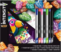 Zdjęcie Bic Zestaw Piśmienniczy 8 Pisaków + Notes - Krzywiń