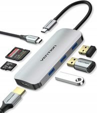 Hub Usb 7W1 Macbook Ipad 4K Hdmi 100W Usb 3 Sd/tf