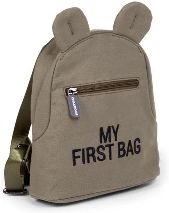 Childhome Plecak Dziecięcy My First Bag Kanwas Khaki