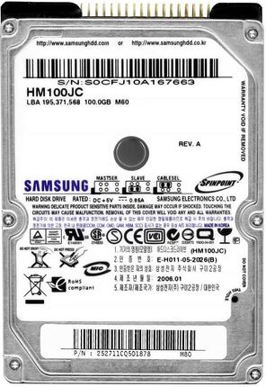 Samsung SpinPoint M60 100GB (HM100JC)