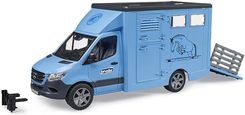 Zdjęcie Kiddymoon Mb Sprinter Do Przewozu Koni Z Figurką Konia Bruder 02674 - Mielec
